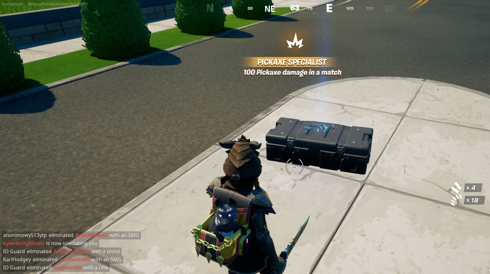 Fortnite Mission kit location How to open a mission kit and place a